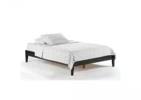 Full size bed - Mattress, box springs, frame